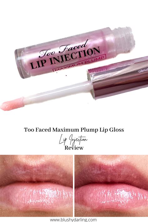 how to use too faced lip injection|two faced lip plumper extreme.